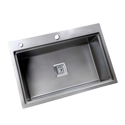 Embossed Honeycomb Sink For The Kitchen 304 Stainless Steel Kitchen Sinks 16/18Gauge Popular Scratch Resistant And Silent Nano Wash Basin Workstation Sink With Accessories