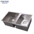 Fashion Design Double Bowl Kitchen Sink Stainless Steel 304 Material