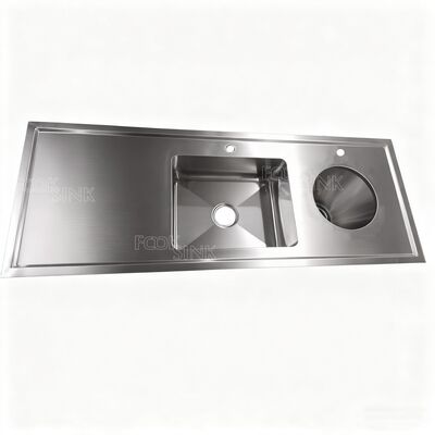 Krankenhaus Medizinische 304 316 Edelstahl Chirurgische Spüle Hygienische Doppelschale Design Schleife Spüle Feature Wasserhahn enthalten