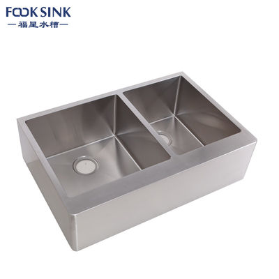 304 SS Apron Style Sink , Undermount Apron Front Sink For Hotel / Restaurant