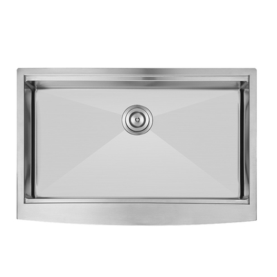 16 Gauge 32 Inch Apron Front Kitchen Sink For Apartment